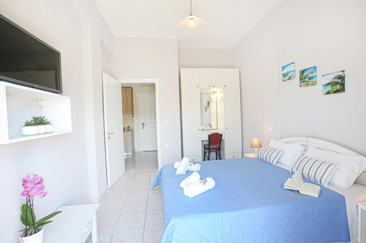 Apartamento Angela'S House By The Sea Marathiás Exterior foto