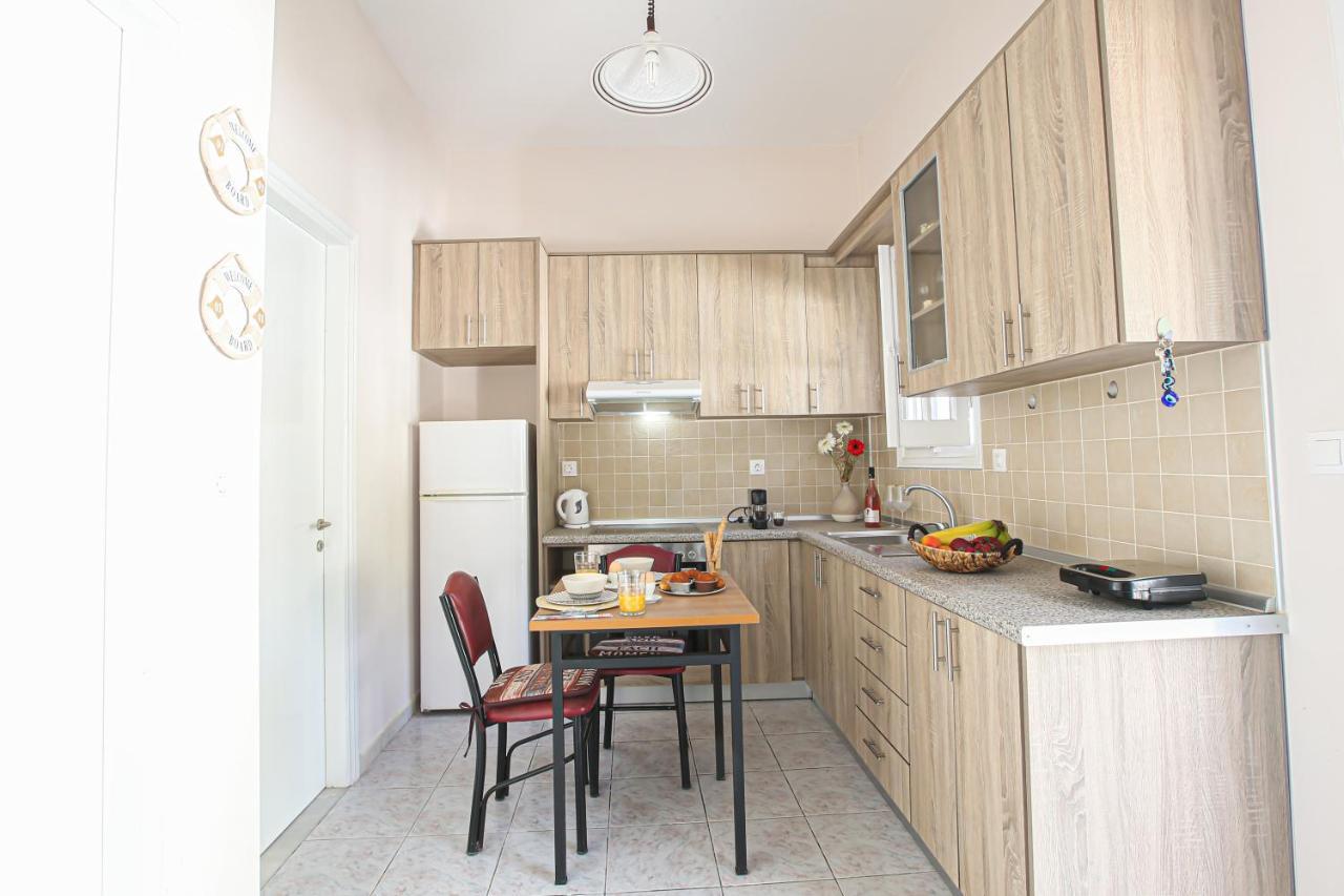 Apartamento Angela'S House By The Sea Marathiás Exterior foto